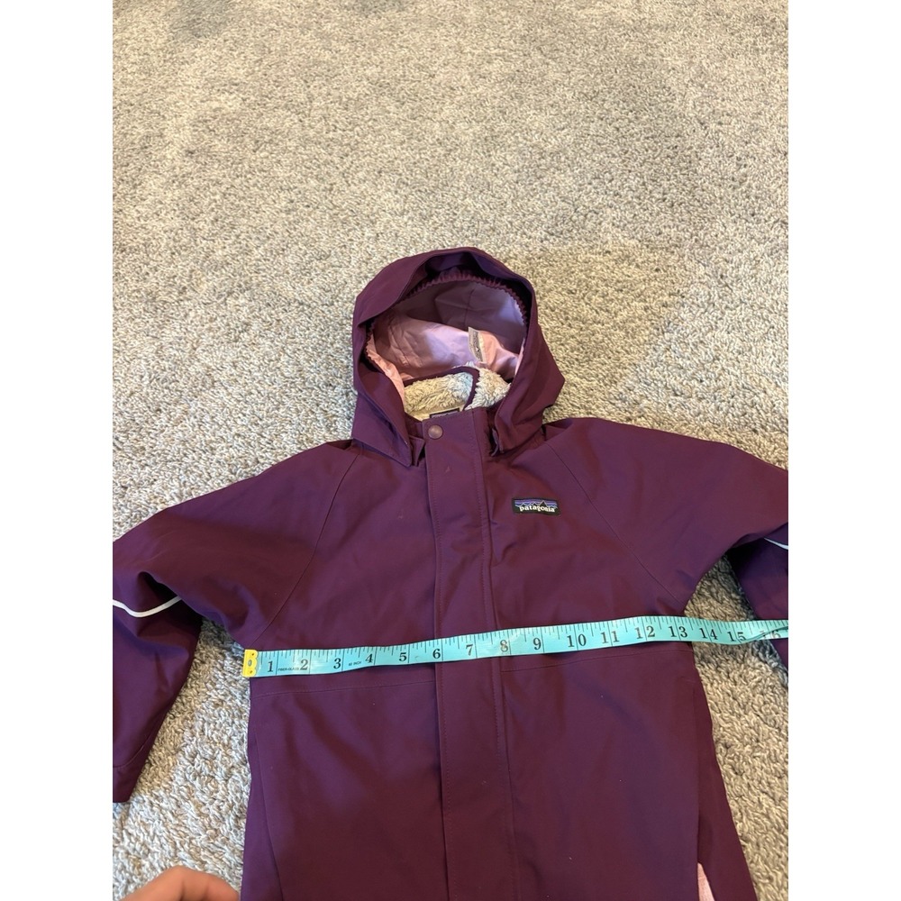Patagonia Girls Toddler 4T Snow H2NO Insulated Removable Hood / Liner Ski Jacket - Picture 3 of 16